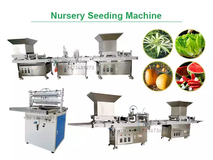 Nursery seeding machine